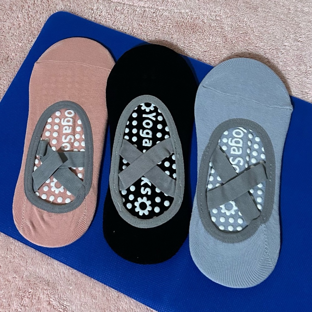 Yoga Socks 3-Pair